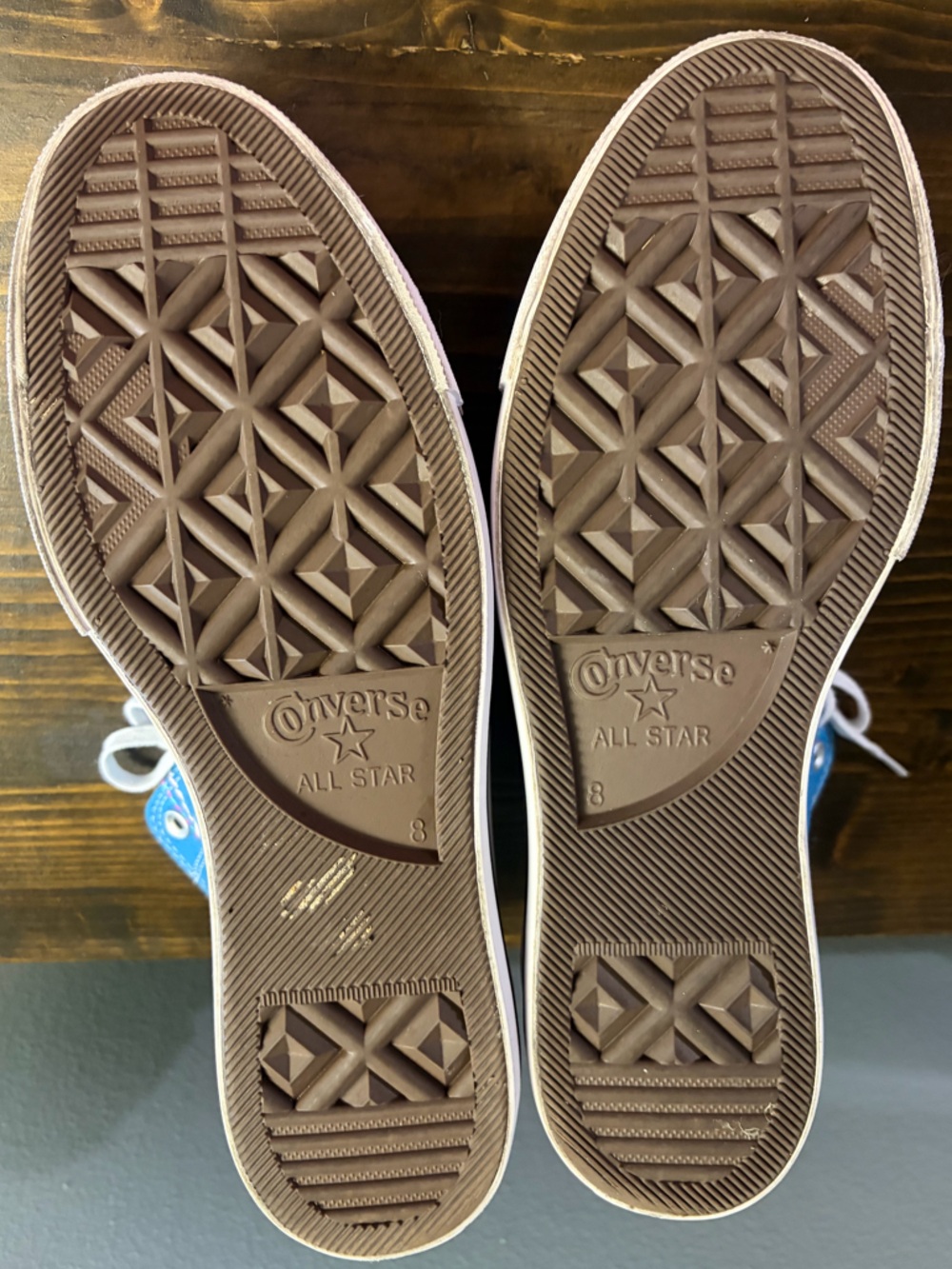 Chuck Taylor All Star Lift Kidult Women Converse Dial up Blue High-Top Sneakers - Picture 14 of 14